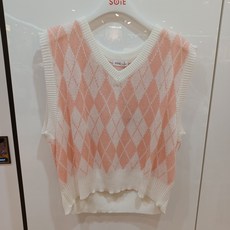 소이 아가일 니트 조끼 23m5054 or <50%쎄일~~~> 아이들이 좋아하는 아가일 크롭 조끼~~~~