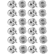가정용으로 적합한 재봉틀 보빈 24개 팩과 케이스 재봉 공예 도구 대부분의 가정용 모델에 완벽합니다, 그림과 같이