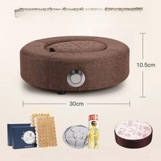 올데이프로덕트 쑥좌훈기 가정용좌훈기 좌훈의자, 중형 방연 순수 쑥봉 브라운 4종 선물, 1개