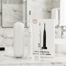 IYA 이야 음파 전동칫솔 ISB-2202 초음파 교정 치석 미백 휴대용 칫솔, 이야 음파 전동칫솔 ISB-2202 화이트, 1개