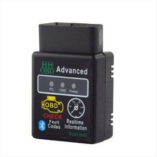 Bluetooth 호환 자동차 OBD2 스캐너 ELM327 v2.1 코드 리더 OBDII 진단 도구 진단 스캐너, 검은색