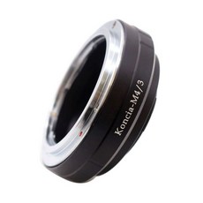 코니카 AR 렌즈용 마운트 어댑터 링 Konica-M43 마이크로 43 MFT 파나소닉 GGFGXGH 올림푸스 E-PE-M 등용, 한개옵션0, 1개