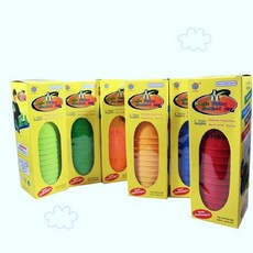 스포츠 스태킹 12p 순발력 컵스택 스피드 컵쌓기 학교 단체경기 판촉, 빨강