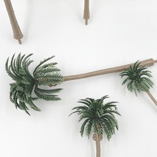 테라리움 디오라마 소품용 미니어처 야자수, 3. 10cm, 3. 10cm, 1개