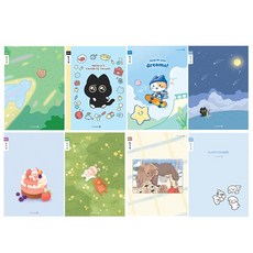 모닝글로리 초등 3-6 일기장 좁은칸 노트 A.남아, 랜덤, 1개