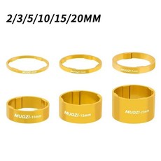 헤드셋 심 키트 포크 높이 조정용 자전거 스템 와셔 스페이서, 1개, 2. Gold suit