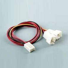 오디오잭 옥스단자 차량용AUX 케이블 쿨러 Y형 3P, 본상품