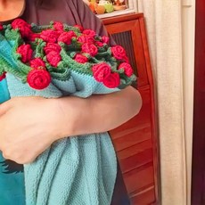 담요 DIY 뜨개질 뜨개 선물 재료 실뜨기 키트