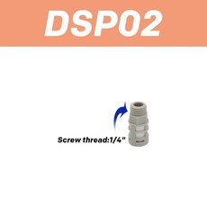 10 DSP 머플러 솔레노이드 밸브 배기 흡수 필터 감소 빠른 공기 소음, DSP02