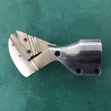 升級無刷電動電剪刀 剪鐵皮 彩鋼剪大直刀彎直雙用刀頭不銹鋼金剛網【電動剪鐵皮剪子】, 升級無刷電剪刀大型刀頭+軸承, 1個