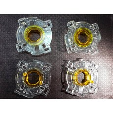 日本原裝 三和 JLF-TP-8YT 搖桿專用墊片 - 四/八方向擋板 (四角/八角擋板), 1個, 三和JLF-TP-8YT專用八個方向墊片