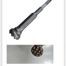 限時下殺O 花錘鑿毛頭鑽頭加長專用水泥混凝土牆面電鎬電錘一體合金打毛神器 優選, 1個, 方柄【四坑】花錘12齒