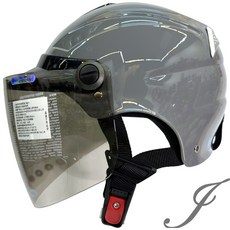 瑞獅 ZEUS 122A 素色 熊熊灰 雪帽 安全帽 超透氣《遠古騎士》, 1個, 頭圍 57-60