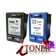 iTONER 墨水匣 適用 HP 22 CC660A, 詳見包裝, 詳見包裝, 702環保墨水匣-1顆
