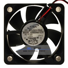 ADDA 5020 24V 0.07A AD5024MS-C70 슬리브 스위치 냉각 팬