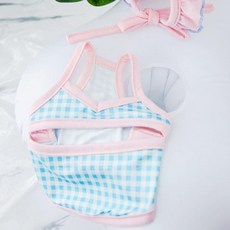 강아지 수영복 비키니 04강아지수영복 레드S 패딩 tin*895IU