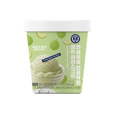 EW 연세우유 전용목장 메론 아이스크림 474ml 1개, EW 연세우유 전용목장 메론 아이스크림 474ml, 1