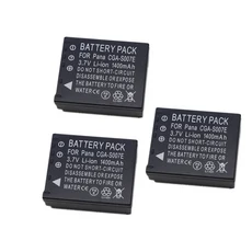 호환 파나소닉 CGR-S007 DMW-BCD10 LUMIX TZ2 배터리 충전기, 02 3 Battery, 01 CHINA