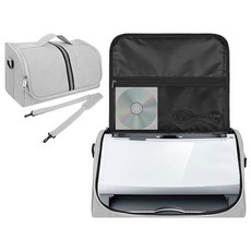 Kingshion 후지쯔 iX1400/iX1500/iX1600 Fi 시리즈 Plustek Brother & Raven 스캐너용 보호 스캐너 휴대용 케이스 - 라이트 그레이, Kingshion 후지쯔 iX1400/iX1500/iX