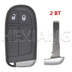 HE SIP22 블레이드 교체 자동차 원격 키 쉘케이스 지프 컴퍼스 피아트 500 용 단추, 01 For Fiat, 08 2 BT