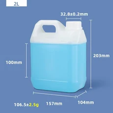 반센트 대용량 대형 샴푸 공병 리필통 펌프식 디퓨저 화장품 바디로션, 2L(캡형 일반뚜껑), 1개, 반투명