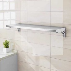 접이식 업소용 스테인레스선반 그릇 조미료 수납 벽선반 1. 길이40cm 폭30cm 접이식, 5. 길이60 폭35
