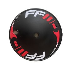 픽시휠셋 700C 26인치 디스크 휠 커버 카본 로드 페포, 700C 블랙플라워, 1개