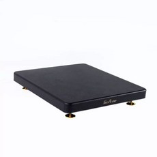 우드 스피커 받침대 바닥형 우퍼 거치대 오디오랙 선반, 무광블랙 200 x 280mm, 기본 색상