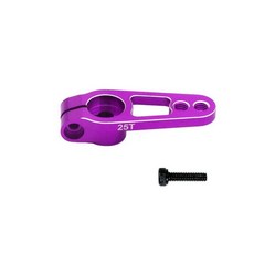 알루미늄 서보 혼 암 톱니 스플라인 클램프 스티어링 모터 사쿠라, 1. 보라색, 1개