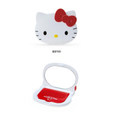 산리오 페이스 입체 빗거울 세트 6종, 1개, 헬로키티