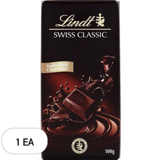 린트 스위스 클래식 다크 초콜릿, 1개, 100g