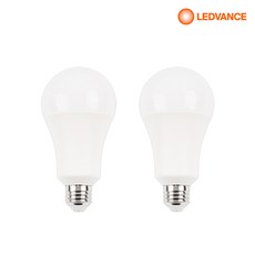 오스람 LED전구 18W, 주광색, 2개