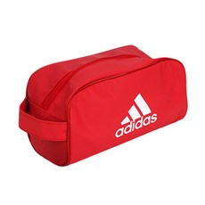 adidas 愛迪達 生活防水盥洗包 沐浴袋 泳袋 紅色, 單一