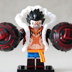 핸드브릭 팩토리 커스텀 미니브릭 피규어 원피스 시즌2 해적 호환 블록호환, 170. 기어4 바운드맨 로켓 루피