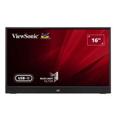 ViewSonic 優派 VA1655-3 可攜式螢幕(16型/FHD/Type-C/喇叭/IPS)