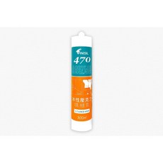 互力矽利康470水性壓克力矽利康 吸震緩衝 室內外防水接著填縫, 1個, 透明