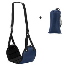 발해먹 비행기 다리 받침대 발슬링, 1개, 블루