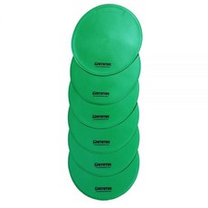 GAMMA Court Spots 훈련 및 훈련을 위한 25.4cm(10인치) 마커 모든 스포츠 및 활동 내구성 및 쉬운 세척 18팩 모음, Green