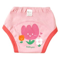 베이비앙 국내산 자체생산 무형광 3~6중 배변훈련팬티(어린이집필수준비물)(오후5시이전 주문건 다음날도착), 04_플라워 배변훈련팬티(3중), 1개