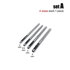 모양펀칭기 1mm-20mm 45 강철 둥근 구멍 펀치 도구 가죽 공예 벨트 가방 의류 athercraft DIY에 대한 커터 펀처, 20 A 4 sizes each 1pc, 없음