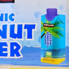 커클랜드 시그니춰 유기농 코코넛 워터, 330ml, 1 2 개 입