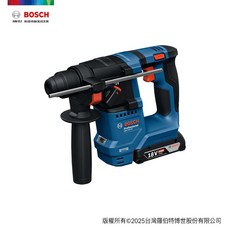 BOSCH 博世 GBH 18V-18 18V 無碳刷四溝免出力鎚鑽, 1個, 單主機 +提箱(無電池+充電器)