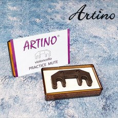 바이올린 비올라 약음기 첼로 4구 아르티노 메탈 고무코팅 뮤트, 1개