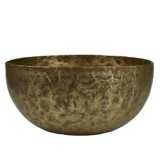 西藏頌缽JB-30喉輪，24.5公分手工A級老缽，博物館收藏等級音質，藏巴蒂缽聲音療癒舒壓放鬆, 1個, JB-30