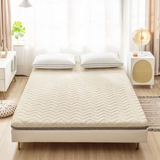 얇은매트리스 체중분산 라텍스토퍼 토퍼 바닥 독립 얇은 부드러운 침대 더블 원룸