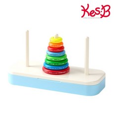 삼광문구 캐스B 튼튼 하노이탑 8단 2712, 하노이탑 워크북 (교재만)