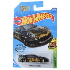 Hot Wheels Porsche 911 GT3 RS 162/250 블랙, 1개