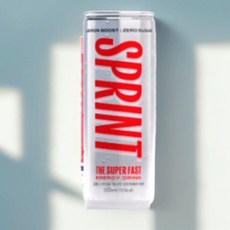 클룹 탄산음료 스프린트 에너지 드링크 제로 레몬부스트, 250ml, 48개입