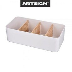 수납정리함 보관함 통 데스크 서랍함 4칸 박스 원목 상자 책상정리 정리 gui+50876dZ