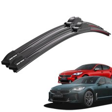 1+1 스팅어 마이스터 전차종 초밀착 와이퍼 윈도우 브러쉬 와이퍼블레이드, SDT-스팅어(17-현재)650+450/A